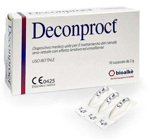 DECONPROCT SUPPOSTE 10 PEZZI - Farmacia Murachelli Di Putelli dr. Giovanni