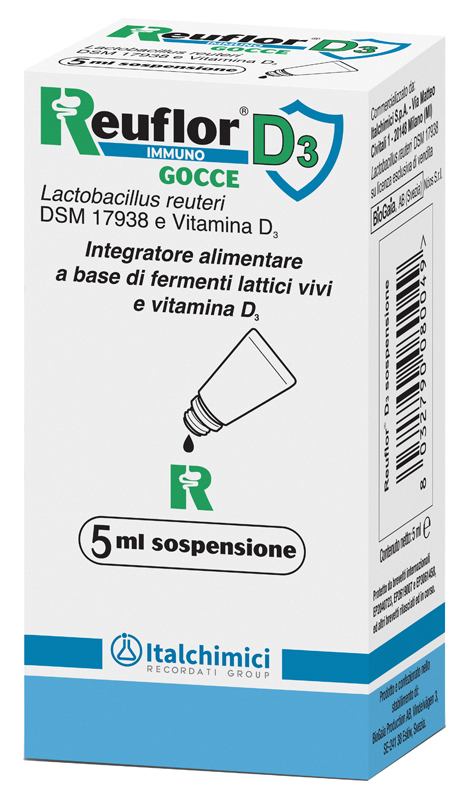 REUFLOR D3 GOCCE 5 ML - Farmacia Murachelli Di Putelli dr. Giovanni