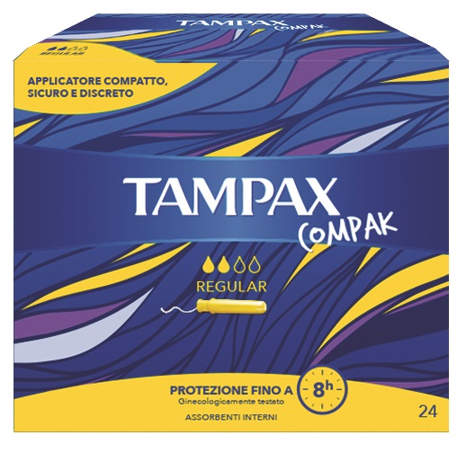 TAMPAX COMPAX REGULAR 24 PEZZI - Farmacia Murachelli Di Putelli dr. Giovanni