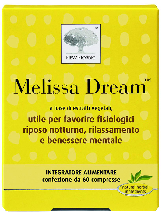 MELISSA DREAM 60 COMPRESSE - Farmacia Murachelli Di Putelli dr. Giovanni
