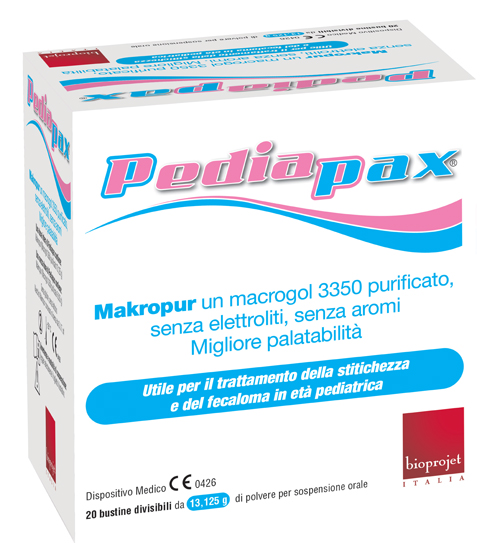 PEDIAPAX POLVERE 20 BUSTINE 13,125 G - Farmacia Murachelli Di Putelli dr. Giovanni