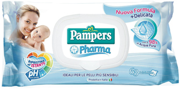 PAMPERS PHARMA SALVIETTE SENS 63 PEZZI - Farmacia Murachelli Di Putelli dr. Giovanni