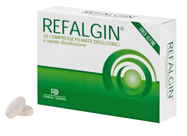 REFALGIN 20 COMPRESSE FILMATE DEGLUTIBILI - Farmacia Murachelli Di Putelli dr. Giovanni