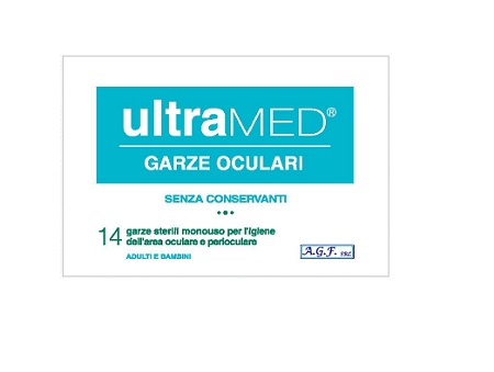 GARZA OCULARE ULTRAMED 14 PEZZI - Farmacia Murachelli Di Putelli dr. Giovanni