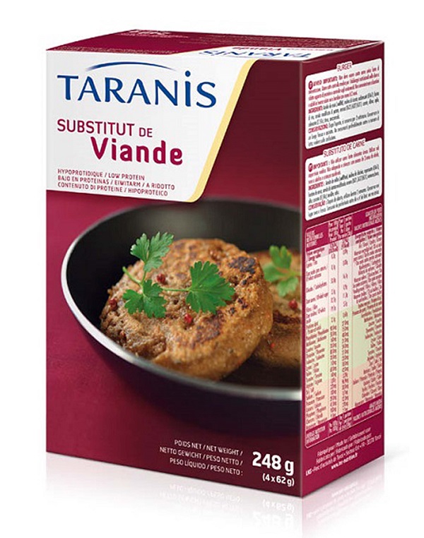 TARANIS BURGER SOSTITUTO CARNE 4 X 62 G - Farmacia Murachelli Di Putelli dr. Giovanni