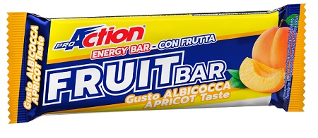 PROACTION FRUIT BAR BARRETTA ENERGETICA ALL'ALBICOCCA 40 G - Farmacia Murachelli Di Putelli dr. Giovanni