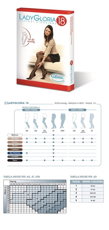 LADYGLORIA 18 GAMBALETTO PUNTA APERTA DAINO 3 - Farmacia Murachelli Di Putelli dr. Giovanni