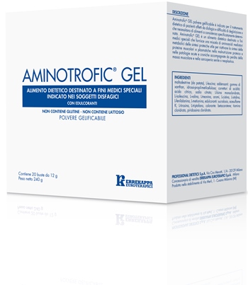 AMINOTROFIC GEL ALIMENTO DIETETICO A FINI MEDICI SPECIALI 20 BUSTINE 12 G - Farmacia Murachelli Di Putelli dr. Giovanni