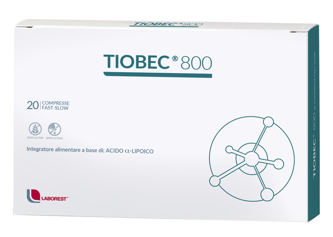 TIOBEC 800 20 COMPRESSE FAST-SLOW 36 G - Farmacia Murachelli Di Putelli dr. Giovanni