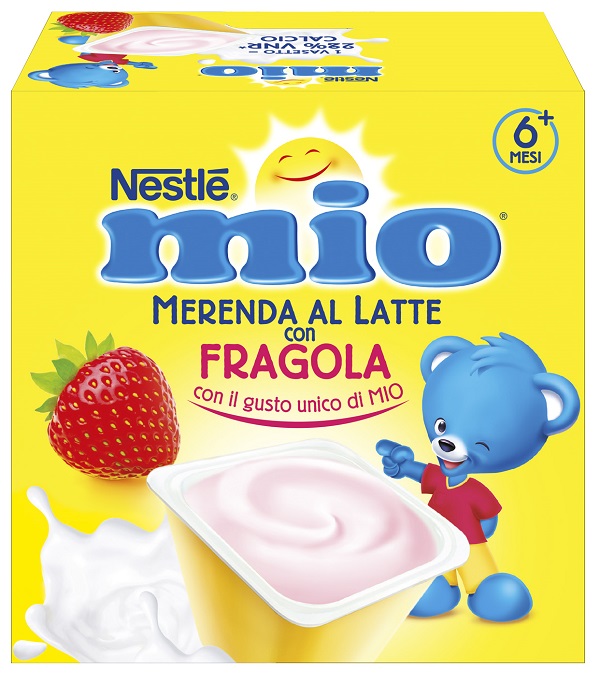 MIO MERENDA FRAGOLA 4 X 100 G - Farmacia Murachelli Di Putelli dr. Giovanni