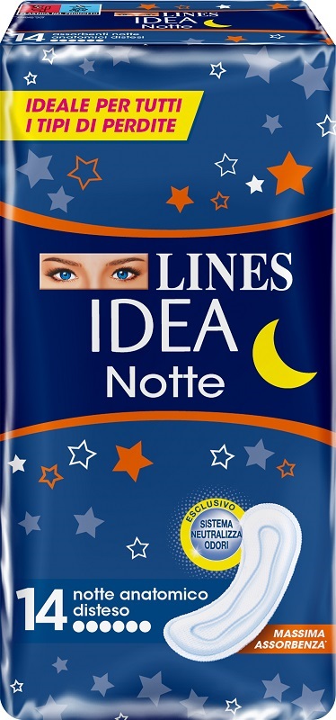 LINES IDEA NOTTE SENZA ALI 14 PEZZI - Farmacia Murachelli Di Putelli dr. Giovanni
