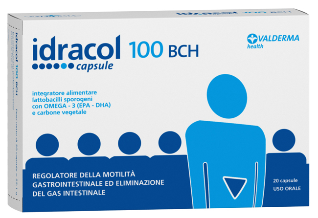 IDRACOL 100 BCH 20 CAPSULE - Farmacia Murachelli Di Putelli dr. Giovanni