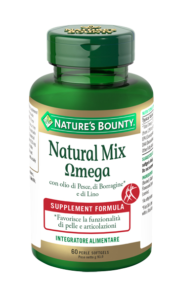 NATURAL MIX OMEGA 60 PERLE - Farmacia Murachelli Di Putelli dr. Giovanni