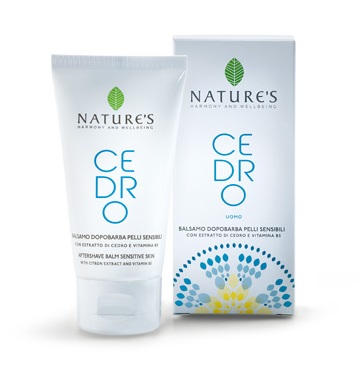 NATURE'S CEDRO UOMO BALSAMO DOPOBARBA PELLI SENSIBILI 75 ML - Farmacia Murachelli Di Putelli dr. Giovanni
