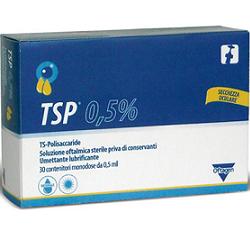 TSP 0,5% SOLUZIONE OFTALMICA UMETTANTE LUBRIFICANTE 30 FLACONCINI MONODOSE 0,5 ML - Farmacia Murachelli Di Putelli dr. Giovanni