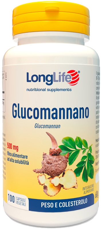 LONGLIFE GLUCOMANNANO 100 CAPSULE VEGETALI - Farmacia Murachelli Di Putelli dr. Giovanni