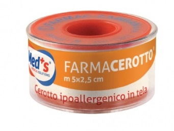 CEROTTO MEDS IPOALLERGENICO TELA 500X2,5 CM SSR - Farmacia Murachelli Di Putelli dr. Giovanni