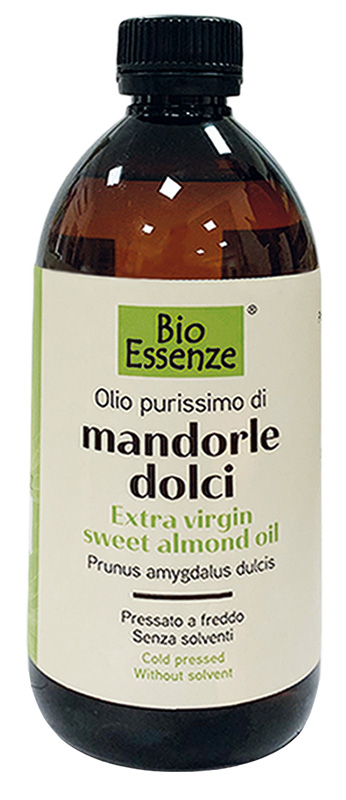 BIO ESSENZE OLIO PURISSIMO DI MANDORLE DOLCI 500 ML - Farmacia Murachelli Di Putelli dr. Giovanni