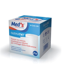 CEROTTO MEDS FARMATESSUTO NON TESSUTO TESSUTO NON TESSUTO FIX IPOALLERGENICO ADESIVO 250X5 CM - Farmacia Murachelli Di Putelli dr. Giovanni