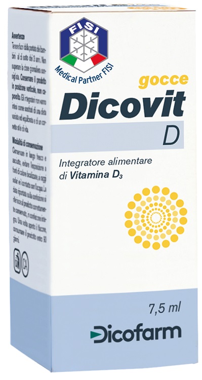 DICOVIT D VITAMINA D3 7,5 ML - Farmacia Murachelli Di Putelli dr. Giovanni