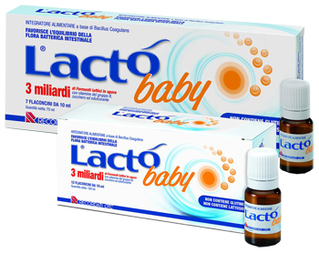 LACTO BABY 12 FLACONCINI 3 MILIARDI 10 ML - Farmacia Murachelli Di Putelli dr. Giovanni