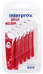 INTERPROX PLUS MINICONICO ROSSO 6 PEZZI - Farmacia Murachelli Di Putelli dr. Giovanni