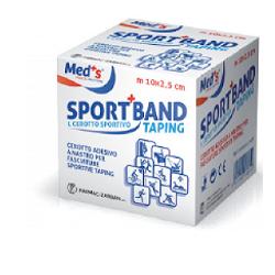 CEROTTO MEDS TELA BIANCA SPORTIVO 1000X2,5 CM - Farmacia Murachelli Di Putelli dr. Giovanni