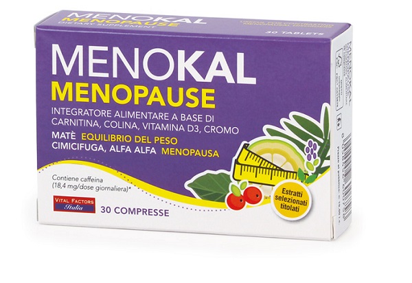 MENOKAL MENOPAUSE 30 COMPRESSE - Farmacia Murachelli Di Putelli dr. Giovanni