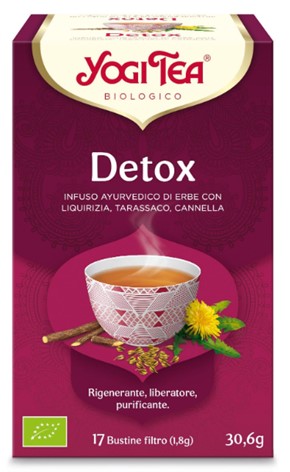 YOGI TEA DETOX BIO 30,6 G - Farmacia Murachelli Di Putelli dr. Giovanni
