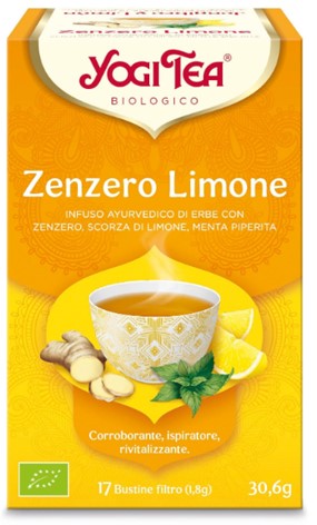 YOGI TEA ZENZERO LIMONE 31 G - Farmacia Murachelli Di Putelli dr. Giovanni