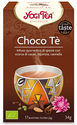 YOGI TEA CHOCO TE' BIOLOGICO 34 G - Farmacia Murachelli Di Putelli dr. Giovanni