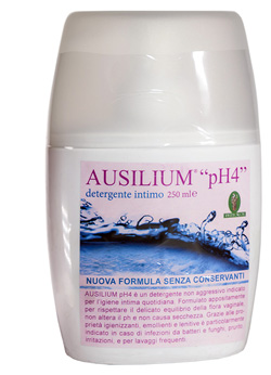 AUSILIUM PH4 DETERGENTE INTIMO 250 ML - Farmacia Murachelli Di Putelli dr. Giovanni
