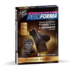 PESOFORMA BARRETTA DOUBLE DARK 6 PASTI 12 X 31 G - Farmacia Murachelli Di Putelli dr. Giovanni