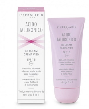 ACIDO IALURONICO BB CREAM CREMA VISO SPF15 TRATTAMENTO UNIFORMANTE ANTIAGE 8 IN 1 50 ML - Farmacia Murachelli Di Putelli dr. Giovanni