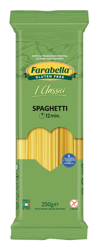 FARABELLA SPAGHETTI PASTA SENZA GLUTINE 250 G - Farmacia Murachelli Di Putelli dr. Giovanni