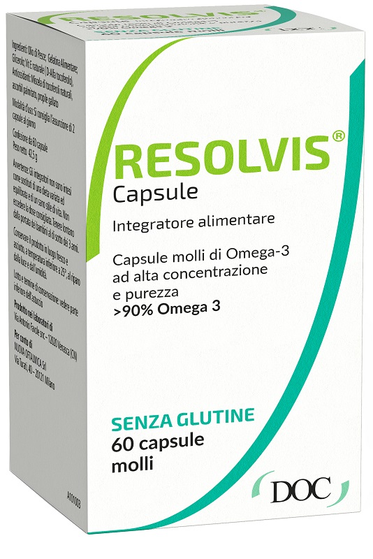 RESOLVIS 60 CAPSULE MOLLI - Farmacia Murachelli Di Putelli dr. Giovanni
