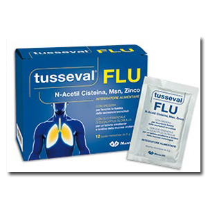 TUSSEVAL FLU 12 BUSTINE SOLUBILI - Farmacia Murachelli Di Putelli dr. Giovanni