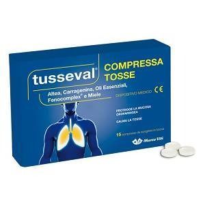 TUSSEVAL TOSSE 15 COMPRESSE - Farmacia Murachelli Di Putelli dr. Giovanni