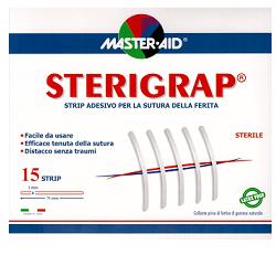 CEROTTO PER SUTURA MASTER-AID STERIGRAP 7,5X0,3 15 PEZZI - Farmacia Murachelli Di Putelli dr. Giovanni