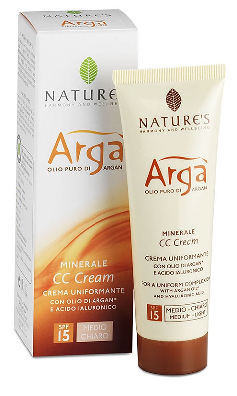 ARGA' CC CREAM VISO MEDIO CHIARA 50 ML NATURE'S - Farmacia Murachelli Di Putelli dr. Giovanni