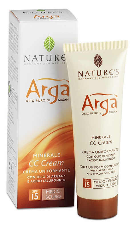 ARGA' CC CREAM VISO MEDIO SCURA 50 ML NATURE'S - Farmacia Murachelli Di Putelli dr. Giovanni