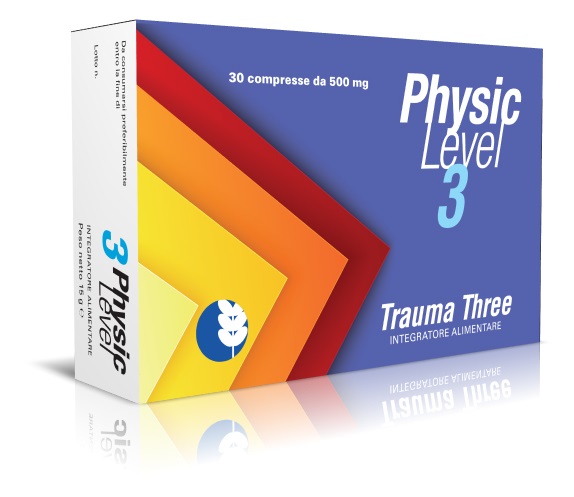 PHYSIC LEVEL 3 TRAUMA THREE 30 COMPRESSE DA 500 MG - Farmacia Murachelli Di Putelli dr. Giovanni