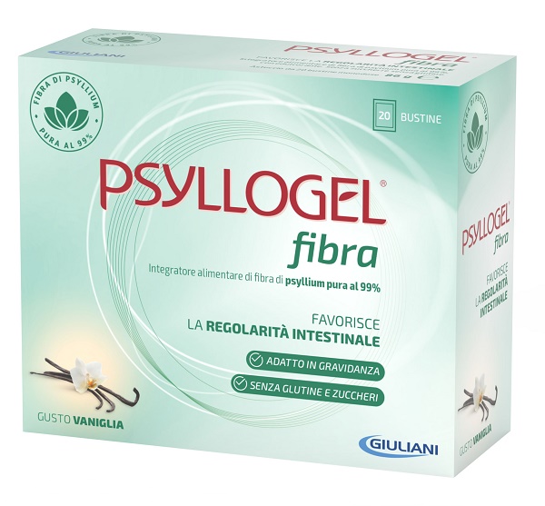 PSYLLOGEL FIBRA VANIGLIA 20 BUSTINE - Farmacia Murachelli Di Putelli dr. Giovanni