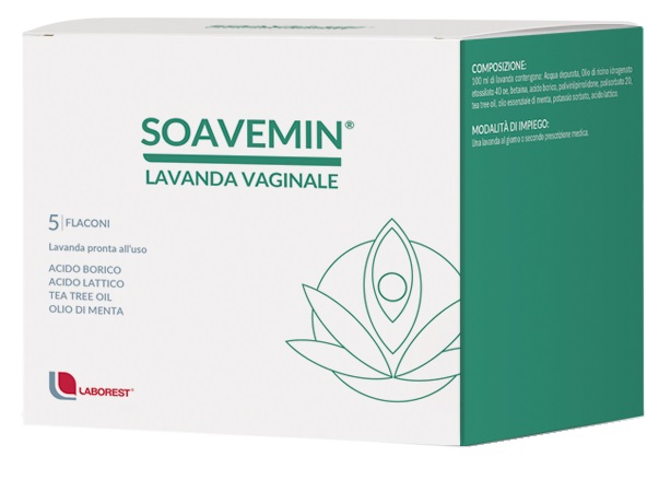 SOAVEMIN LAVANDA VAGINALE 5 FLACONI 100 ML - Farmacia Murachelli Di Putelli dr. Giovanni