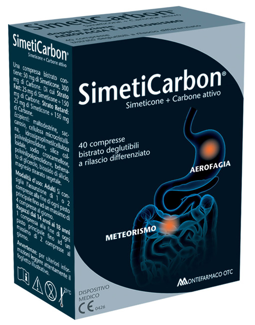 SIMETICARBON 40 COMPRESSE - Farmacia Murachelli Di Putelli dr. Giovanni