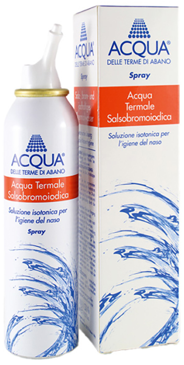 ACQUA DELLE TERME DI ABANO ISOTONICA SPRAY IRRIGAZIONE NASALE 125 ML - Farmacia Murachelli Di Putelli dr. Giovanni