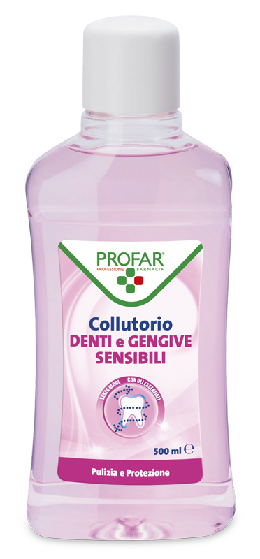 PROFAR COLLUTORIO DENTI/GENGIVE SENSIBILI 500 ML - Farmacia Murachelli Di Putelli dr. Giovanni