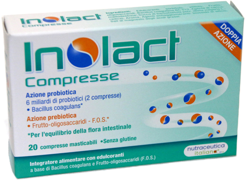 INOLACT 20 COMPRESSE MASTICABILI - Farmacia Murachelli Di Putelli dr. Giovanni