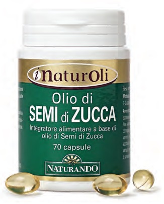 NATUROLI OLIO DI SEMI DI ZUCCA 70 CAPSULE - Farmacia Murachelli Di Putelli dr. Giovanni