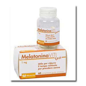 MELATONINA VITI FAST 1MG 60 COMPRESSE GUSTO ARANCIA - Farmacia Murachelli Di Putelli dr. Giovanni